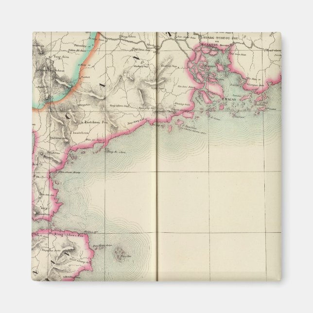 China, Asien 98 Magnet (Framsidan)