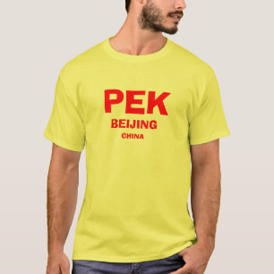 China - Beijing PEK internationell T-shirt