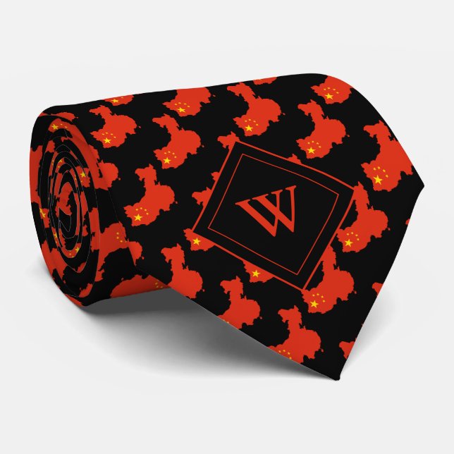 CHINA Christian Scripture Monogram Black Slips (Rullad)