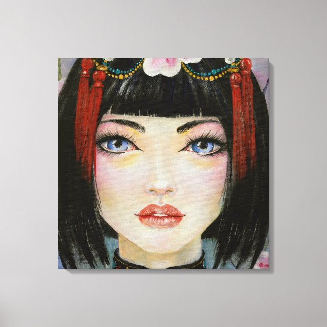 China Doll Canvastryck (Framsida)