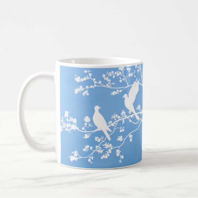 China Doves - Kaffemugg (Vänster)