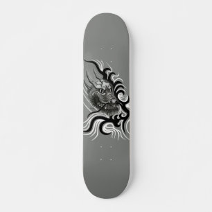 China-Drache i Tattoo Stil Skateboard Bräda 21,5 Cm
