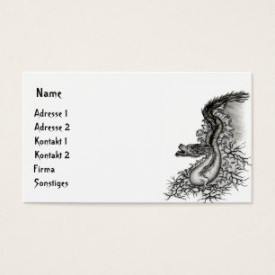 China-Drache Visitkort