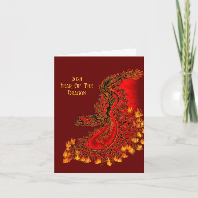 China Dragon, 2024 års Kort (Framsida)