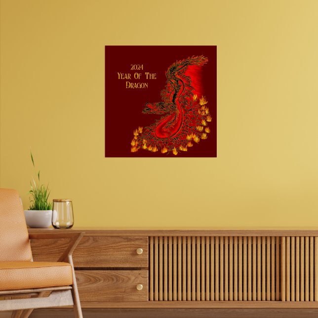 China Dragon, 2024 års Poster (Vardagsrum 2)