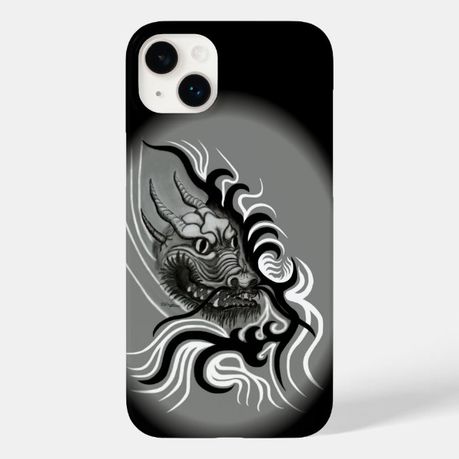 China Dragon i Tattoostyle (Baksida)
