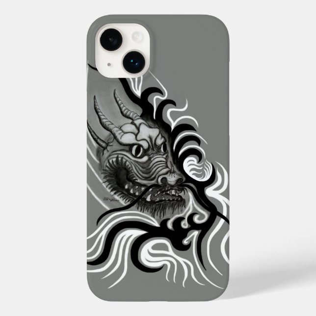 China Dragon i Tattoostyle (Baksida)