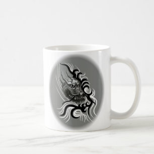 China Dragon i Tattoostyle Kaffemugg