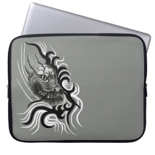 China Dragon i Tattoostyle Laptop Fodral