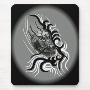China Dragon i Tattoostyle Musmatta