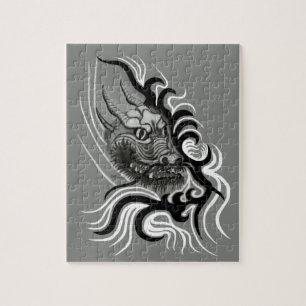 China Dragon i Tattoostyle Pussel