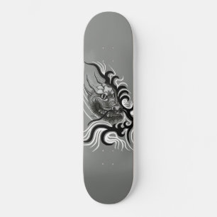 China Dragon i Tattoostyle Skateboard Bräda 21,5 Cm