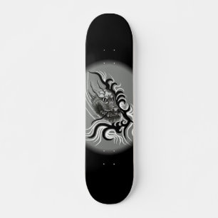China Dragon i Tattoostyle Skateboard Bräda 21,5 Cm