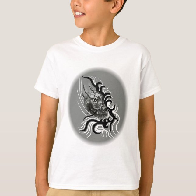 China Dragon i Tattoostyle Tröja (Framsida)