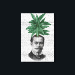 China Evergreen Head Plant Head Canvastryck<br><div class="desc">Mode och</div>