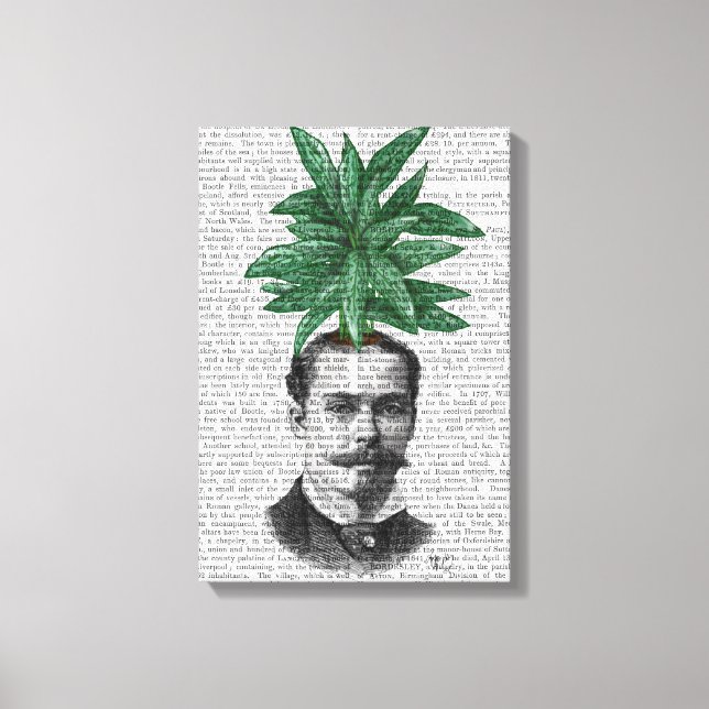 China Evergreen Head Plant Head Canvastryck (Framsida)