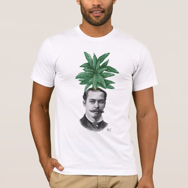 China Evergreen Head Plant Head Tee Shirt (Framsida)