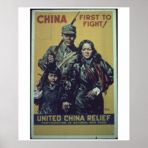 China-First_to_Fight_Propaganda affisch