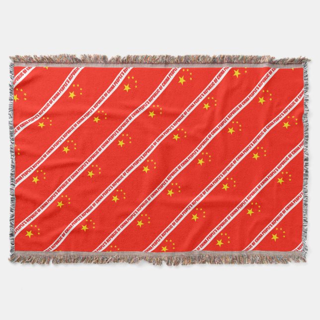China Flagga av hög kvalitet Filt (Framsidan)