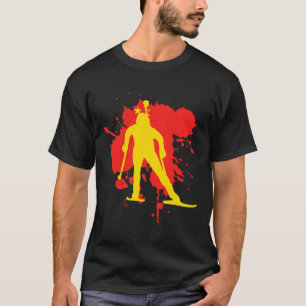 China Flagga Biathlonist - Kinesisk batlon T Shirt