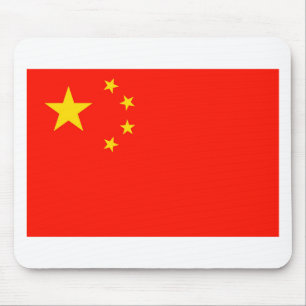 China Flagga - Hög kvalitet Musmatta