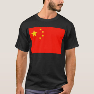 China Flagga - Hög kvalitet T Shirt