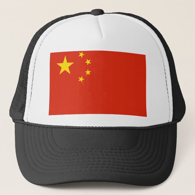 China Flagga Keps (Framsida)