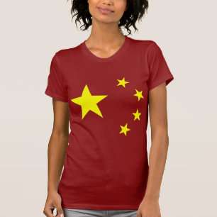 China Flagga Star T-shirt