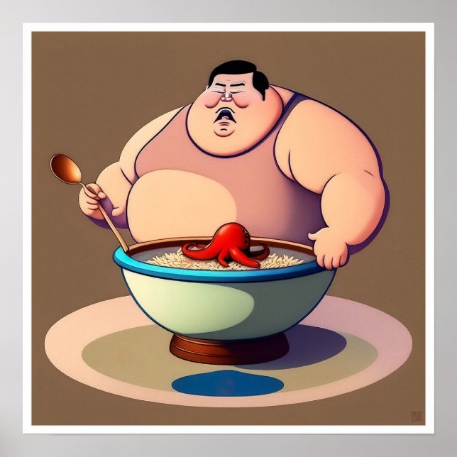 China Food - Art Print Poster (Framsidan)