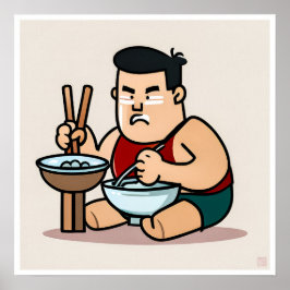 China Food - Art Print Poster
