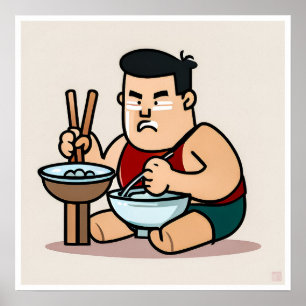 China Food - Art Print Poster