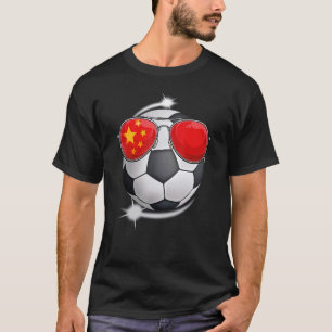 China Football Fläkt Sunglass Soccer Chinese T Shirt