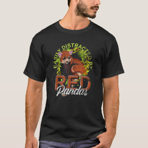 China Forest Animal Wildlife China Red Panda T Shirt