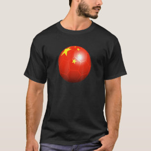 China Futbol Flagga T Shirt
