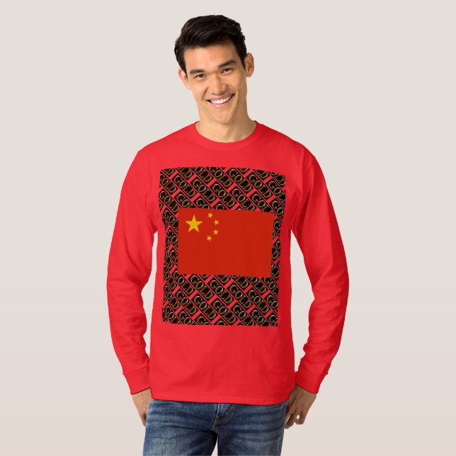 CHINA GULD T SHIRT (Hel framsida)