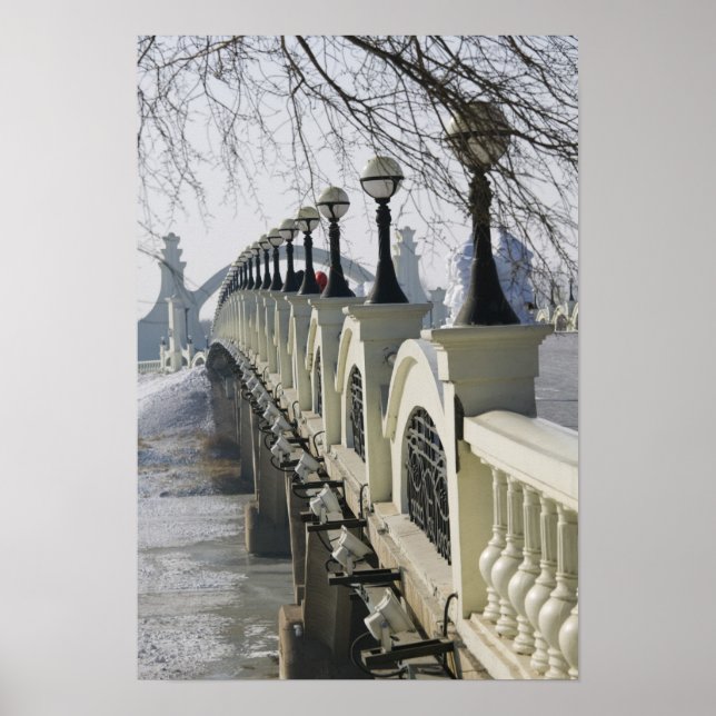 CHINA, Heilongjiang-provinsen, Haerbin Poster (Framsidan)