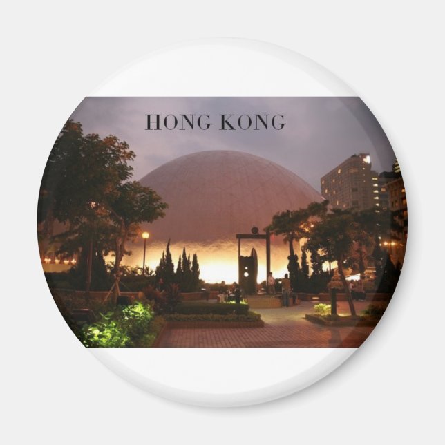 China Hong Kong Kowloon (St.K) Magnet (Framsidan)