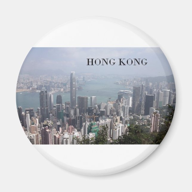 China, Hongkong (St.K) Magnet (Framsidan)