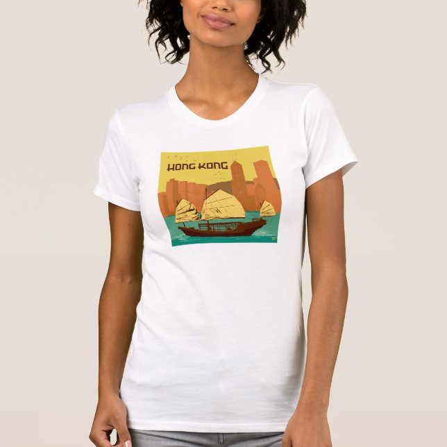 China | Hongkong T Shirt (Framsida)