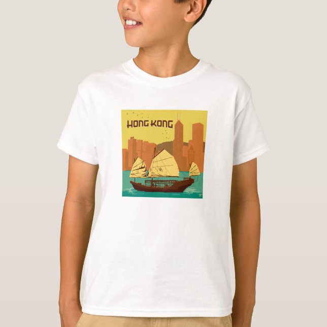 China | Hongkong T Shirt (Framsida)