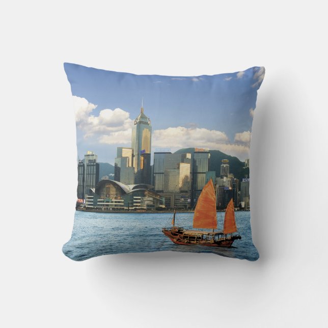 China. Hongkong. Victoria Harbor Hamn.A Kudde (Framsida)