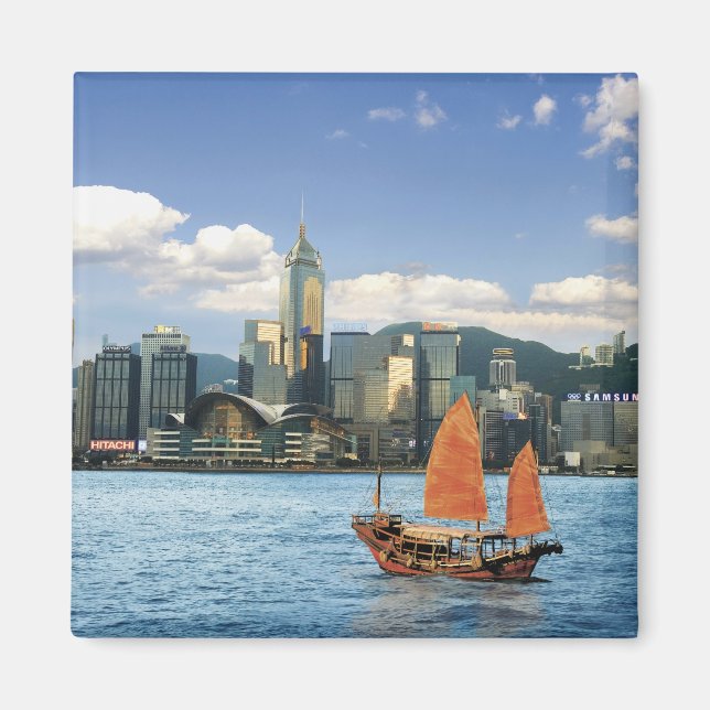 China, Hongkong, Victoria Harbour, Harbour, A Magnet (Framsidan)