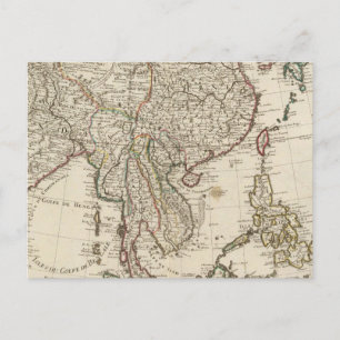 China, Indien, Asien Vykort