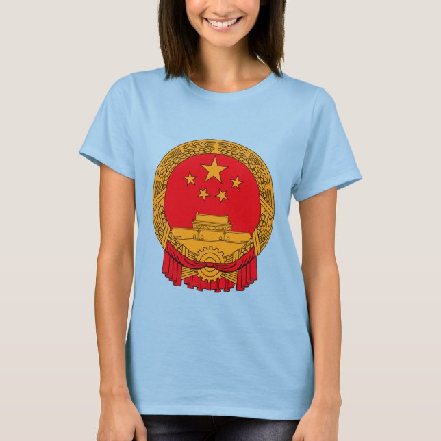 China Jackat av Arm T-shirt (Framsida)