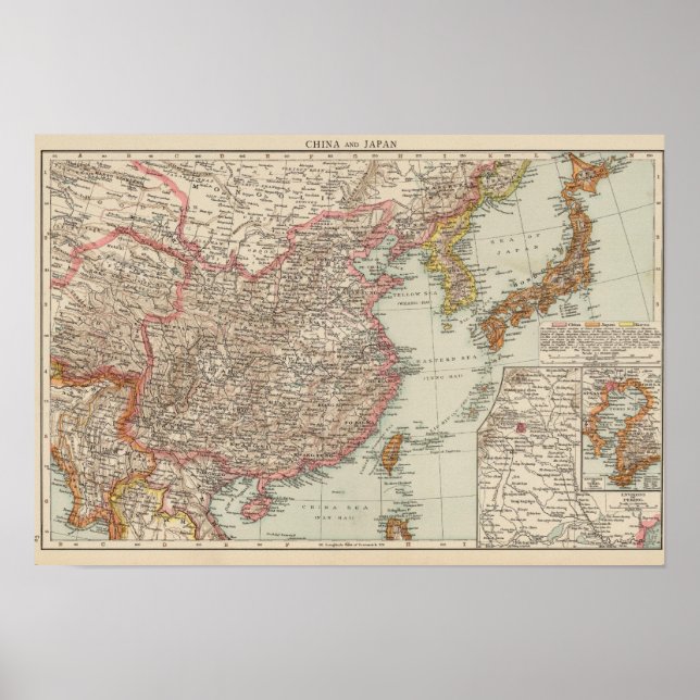 China, Japan 2 Poster (Framsidan)