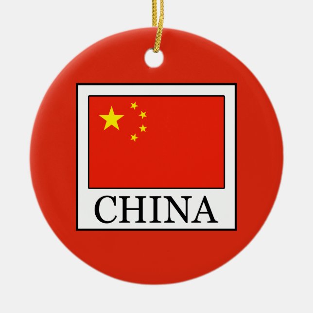 China Julgransprydnad Keramik (Framsidan)