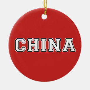 China Julgransprydnad Keramik
