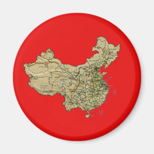 China Karta Magnet
