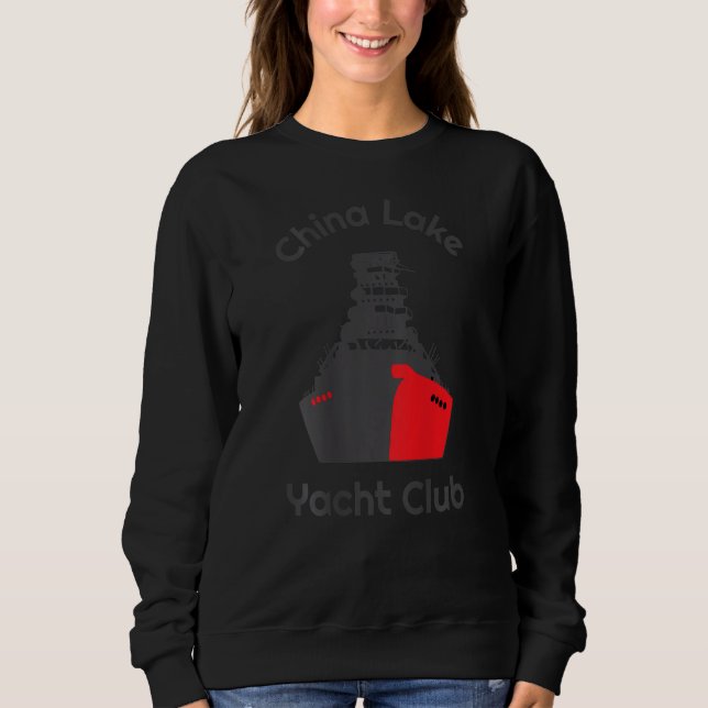 China Lake Yacht Club T Shirt (Framsida)