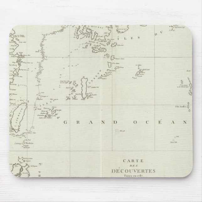 China och Asien Musmatta (Framsidan)